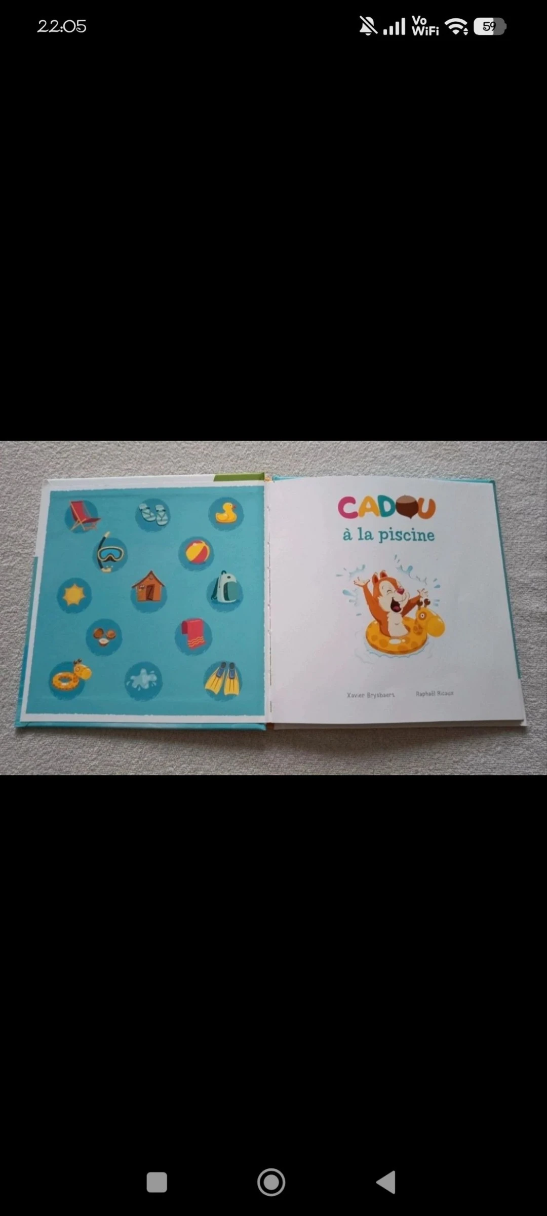 Children's book "Cadou at the Pool" - Loisiparc Edition – photo 3